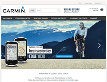 Tablet Screenshot of garminshop.ch